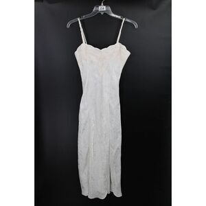 Victoria’s Secret Ivory Lace Beaded GOLD Label Gown bridal S